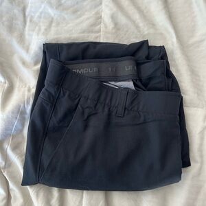Under Armour Black & Gray 'The Showdown Pant' Performance Pants 38x32
